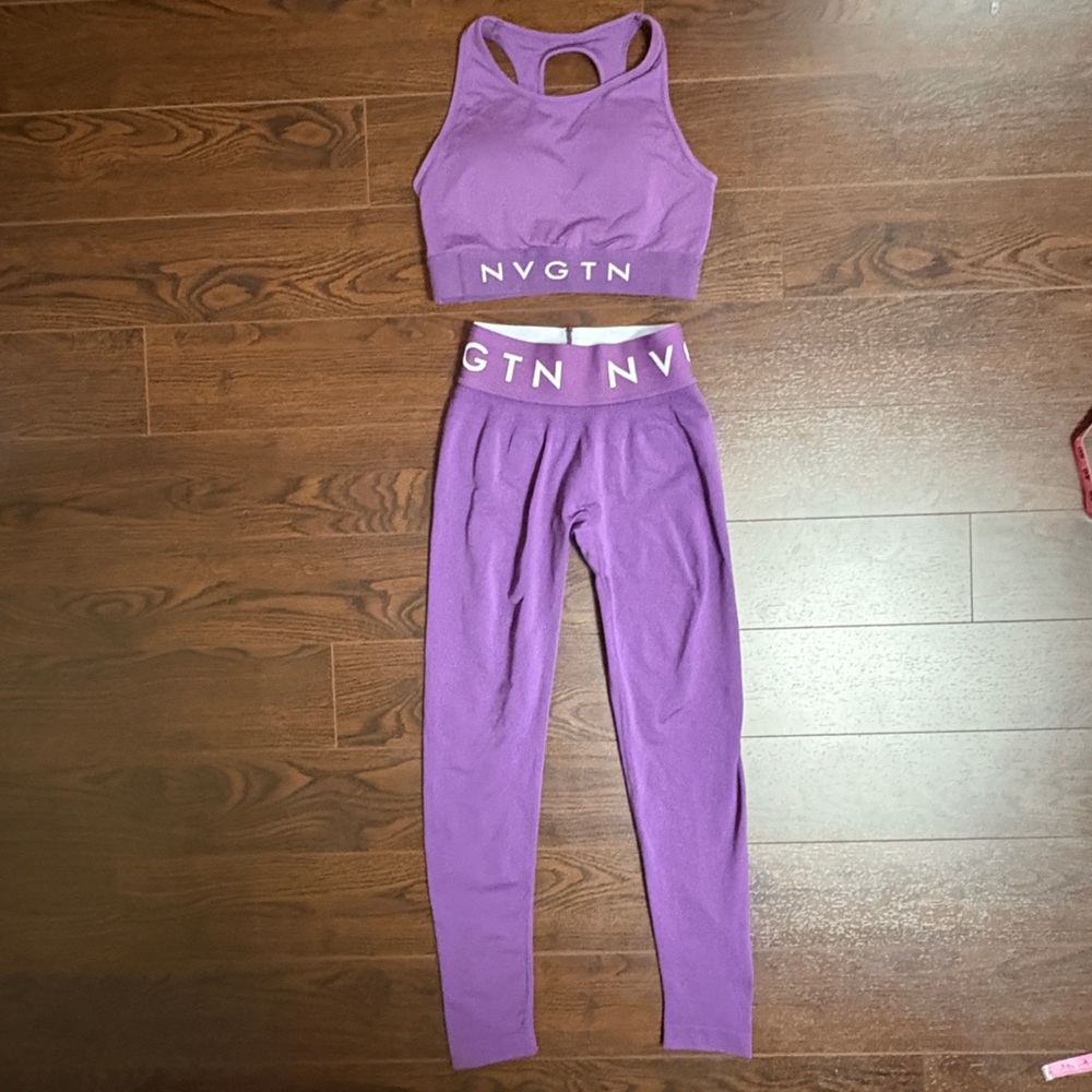 NVGTN Lavender Activewear Set